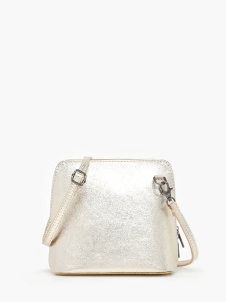 Leather Nine Crossbody Bag Milano Silver nine NI23117N