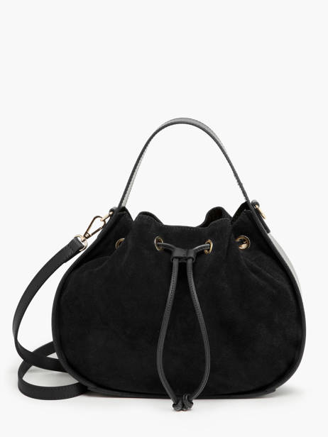 Sac Porté épaule Mirage Cuir Velvet Milano Noir mirage velvet MV23112