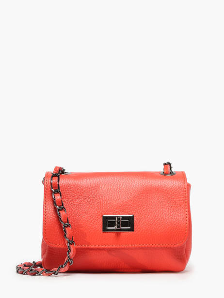 Sac Bandouliere Caviar Cuir Milano Orange caviar CA21122