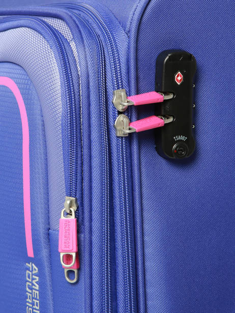 Valise Cabine American tourister Bleu pulsonic 146516 vue secondaire 1