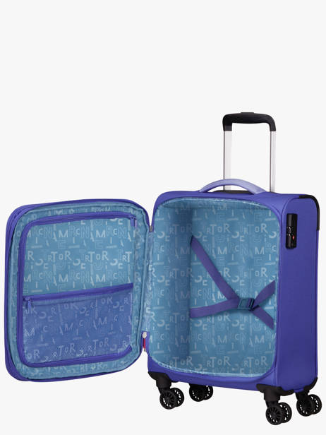 Valise Cabine American tourister Bleu pulsonic 146516 vue secondaire 4