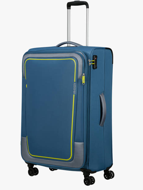 Valise Souple Pulsonic American tourister Bleu pulsonic 146518 vue secondaire 3