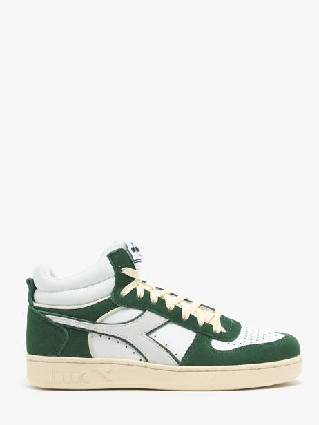 Sneakers Magic Demi Cut En Cuir Diadora Blanc unisex 178563