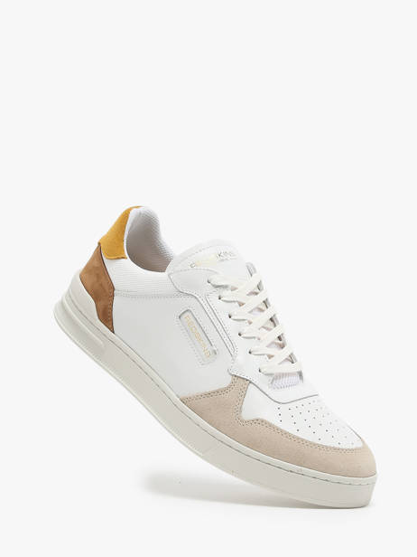 Sneakers En Cuir Redskins Blanc men TOSCAN vue secondaire 1