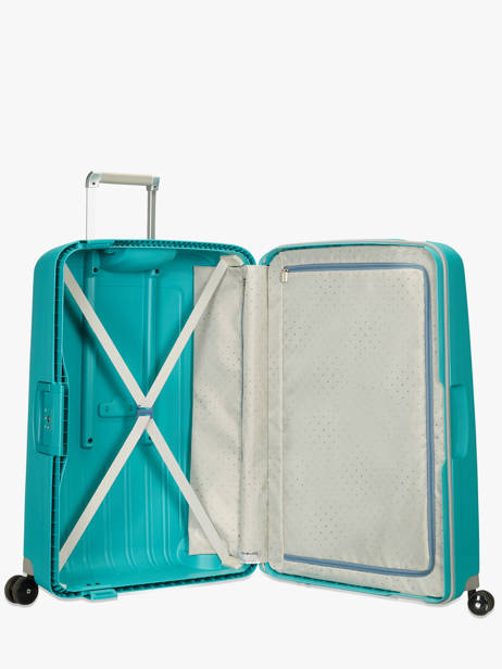 Hardside Luggage S'cure Samsonite Blue s'cure 10U002 other view 3