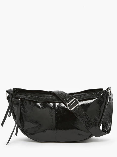 Crossbody Bag June Metallic Finish Great by sandie Black june PU