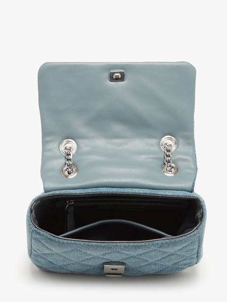 Sac Bandoulière Ocarina Denim Valentino Bleu ocarina denim VBS7SP05 vue secondaire 3