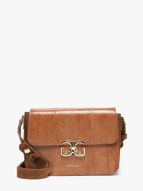 Crossbody Bag Anna Leather Great by sandie Beige anna SNA