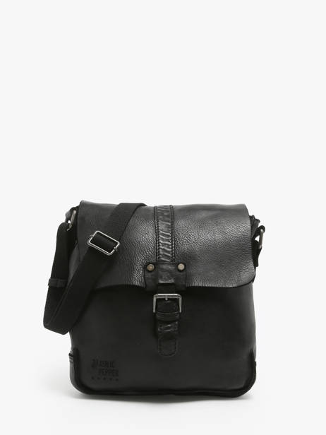 Sac Bandoulière Basilic pepper Noir traveler BTRA4A