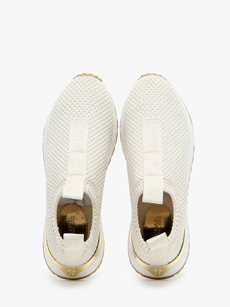 Sneakers Michael kors Beige accessoires S4BDFP1D vue secondaire 3