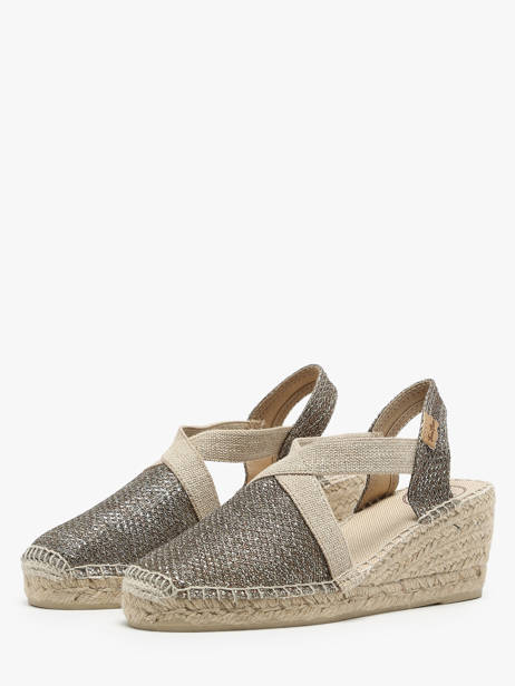 Espadrilles Triton Toni pons Gris women TRITON vue secondaire 4