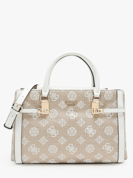 Satchel Loralee Linen Guess White loralee JG922606