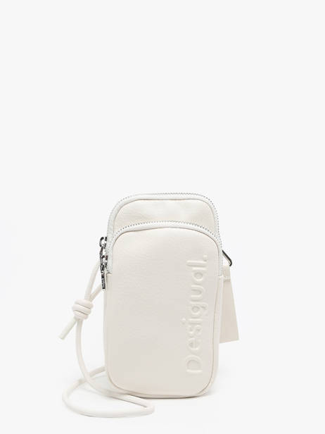 Crossbody Bag Half Logo Desigual White half logo 24SAYP31