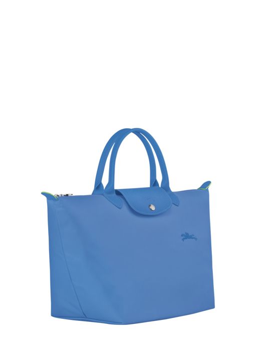 Longchamp Le pliage green Sacs porté main Bleu