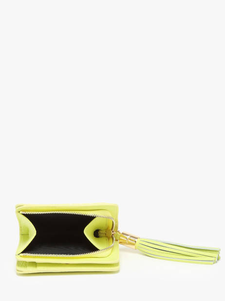 Compact Leather Premier Flirt Wallet Lancel Yellow premier flirt A12800 other view 2