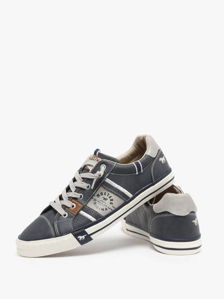 Sneakers Mustang Blue men 4072317 other view 1