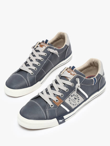 Sneakers Mustang Blue men 4072317 other view 2