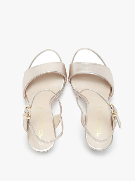 Heeled Sandals Tamaris Gold women 42 other view 2
