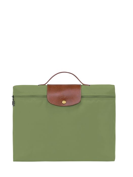 Longchamp Le pliage original Briefcase Green