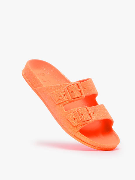 Flip Flops Neon Cacatoes Orange women NEON other view 1