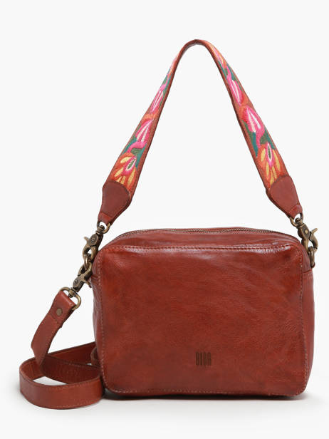 Sac Bandoulière Heritage Cuir Biba Marron heritage SUM2L