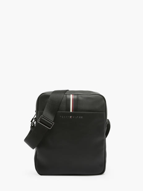 Crossbody Bag Tommy hilfiger Black corporate AM12262