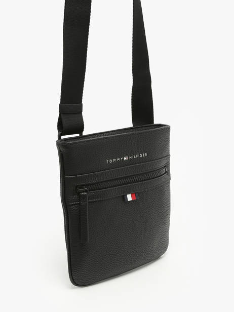 Sac Bandoulière Tommy hilfiger Noir essentiel AM09505 vue secondaire 2