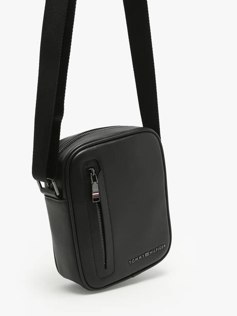 Sac Bandoulière Tommy hilfiger Noir modern tommy AM12235 vue secondaire 2