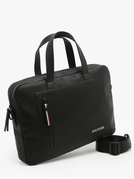 Business Bag Tommy hilfiger Black th pique AM11784 other view 2