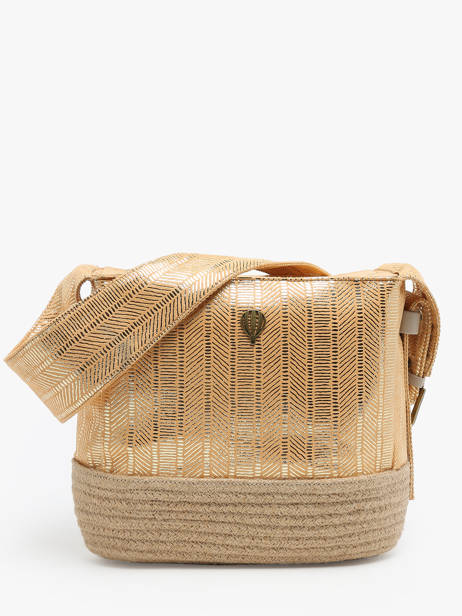 Sac Shopping Guimauve Le voyage en panier Orange guimauve PM750