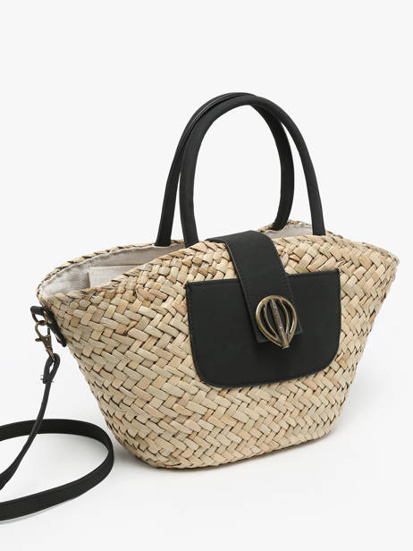 Satchel Panier Paper Le voyage en panier Black panier PM765 other view 2
