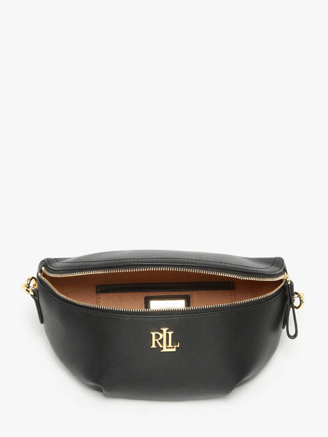 Sac Banane Marcy Cuir Lauren ralph lauren Noir dryden 31934832 vue secondaire 3