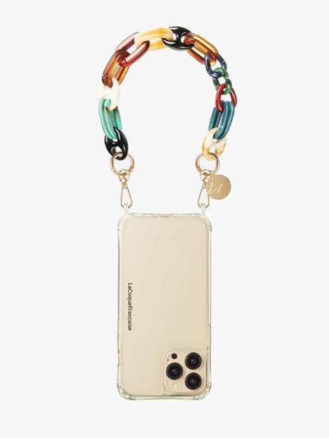 Short Chain For Phone Cover La coque francaise Multicolor chaine LE314876