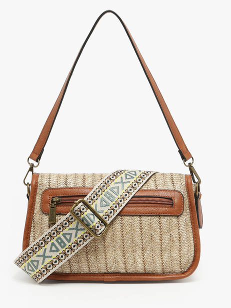 Crossbody Bag Daphne Paper Miniprix Beige daphne MD19077 other view 4