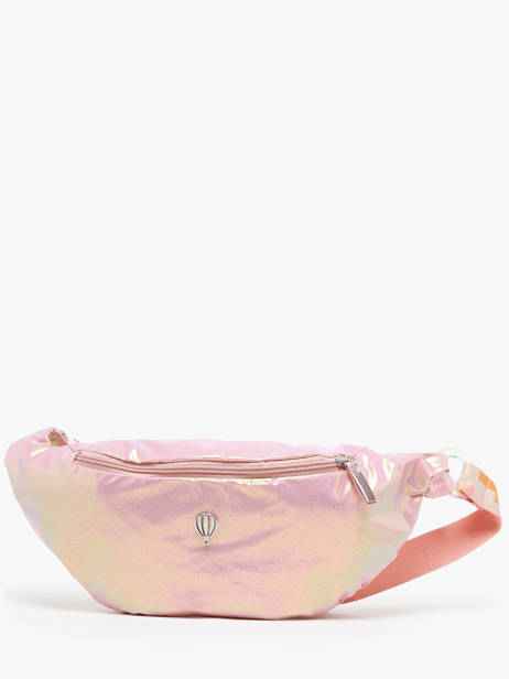 Sac Bandoulière Holographique Le voyage en panier Rose holographique PM747