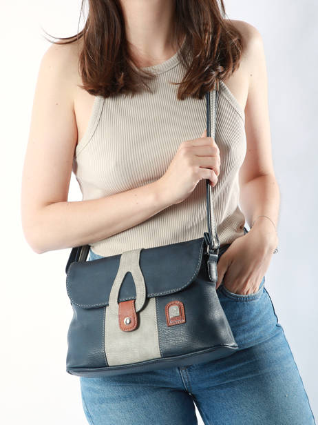 Crossbody Bag Basic Miniprix Blue basic LA165 other view 1