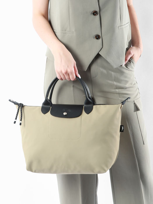 Longchamp Le pliage energy Sacs porté main Beige