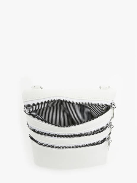 Crossbody Bag Grained Miniprix White grained SF69004 other view 2