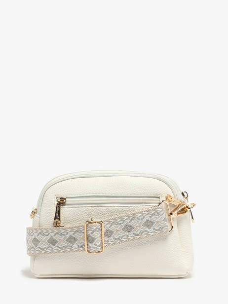 Crossbody Bag Grained Miniprix White grained SF69045 other view 3