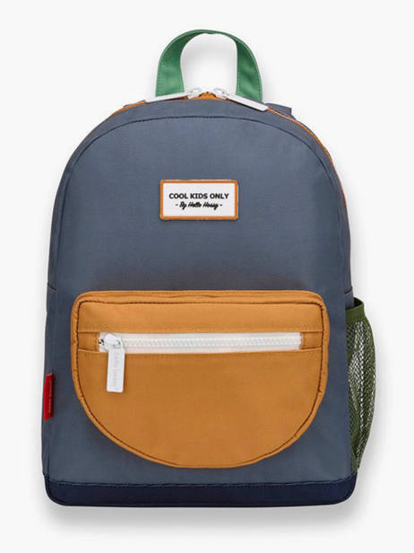 Backpack Hello hossy Blue cool kids M6