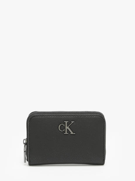 Wallet Calvin klein jeans Black minimal mono K612262