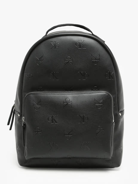 Backpack Calvin klein jeans Black monogram soft K512023