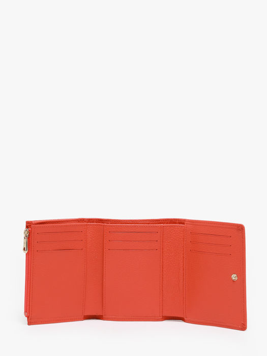 Longchamp Le foulonné Wallet Orange