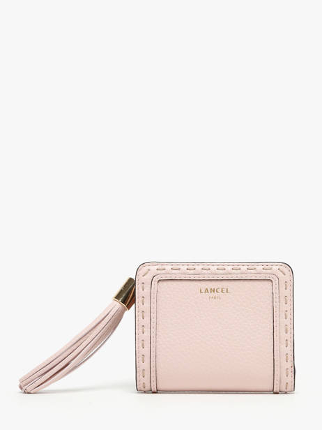 Compact Leather Premier Flirt Wallet Lancel Pink premier flirt A12800