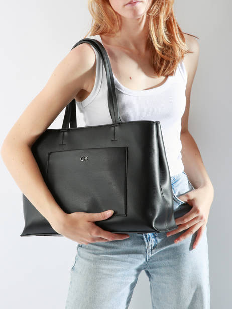 Sac Porté épaule Ck Daily Calvin klein jeans Noir ck daily K612113 vue secondaire 1