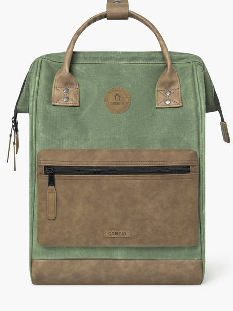 Customisable Backpack Adventurer Medium Cabaia Green adventurer BAGS