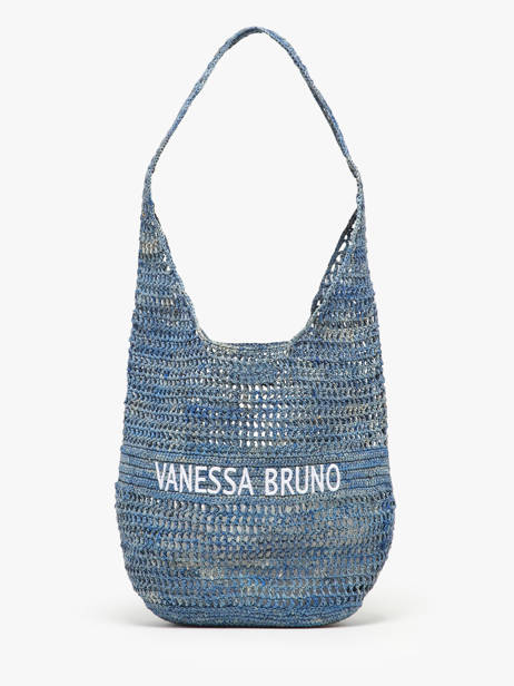 Hobo Cabas Raphia Raphia Vanessa bruno Blue cabas raphia 60V40819