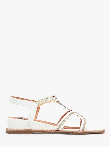 Sandals In Leather Mam'zelle White women CSG2Q30