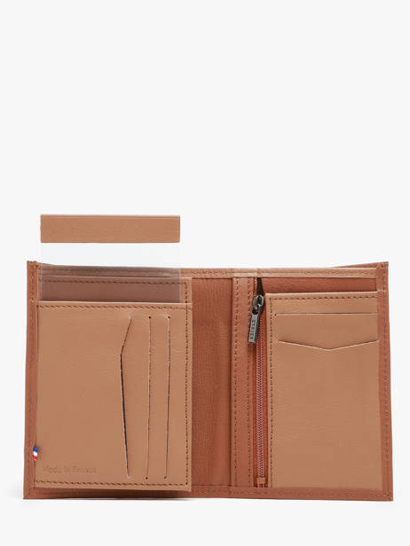 Wallet With Coin Purse Cadence Leather Etrier Brown cadence ECAD5143 other view 2