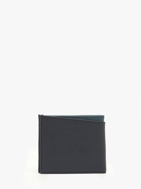 Wallet With Coin Purse Cadence Leather Etrier Blue cadence ECAD5009 other view 2